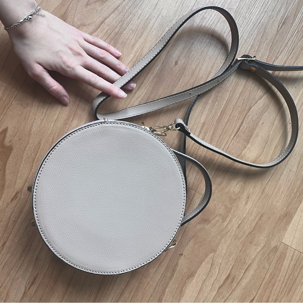 Leather Circle Bag
